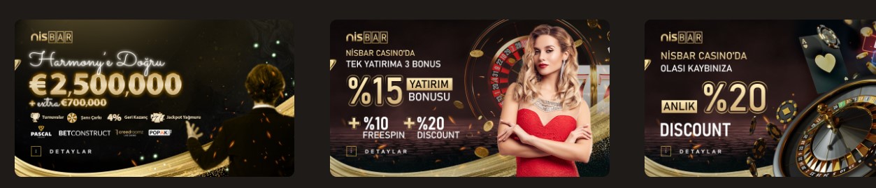 Nisbar Casino Oyuncuları