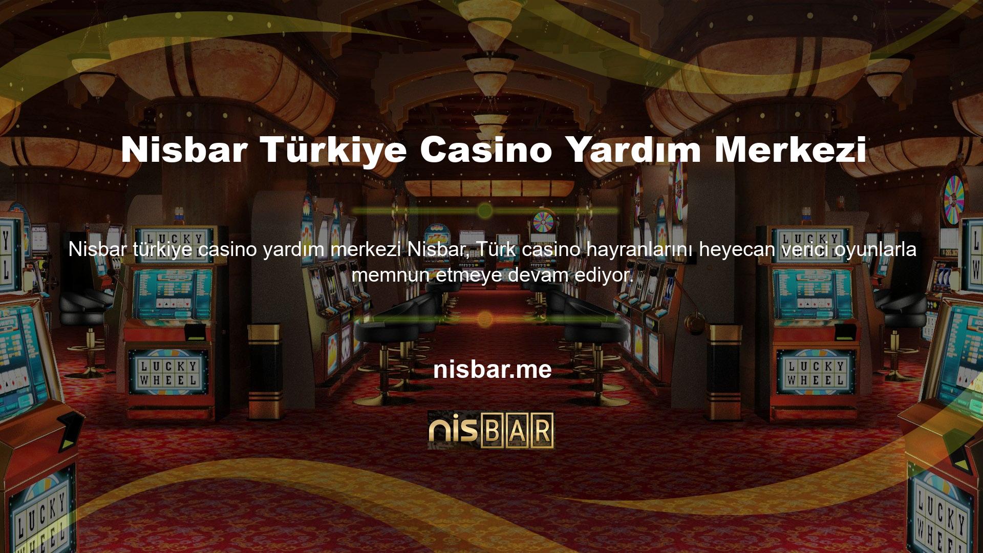 Sitenin casino oyun platformu, oyuncunun ilk tercihidir