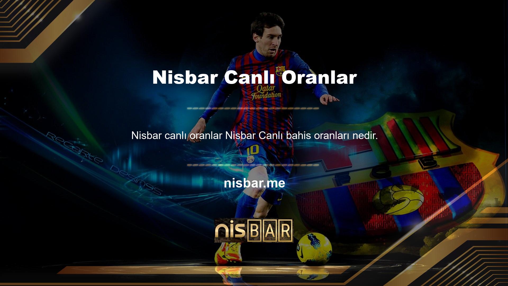Nisbar üyelerine canlı bahislerden para kazanmak için harika bir fırsat sunuyor